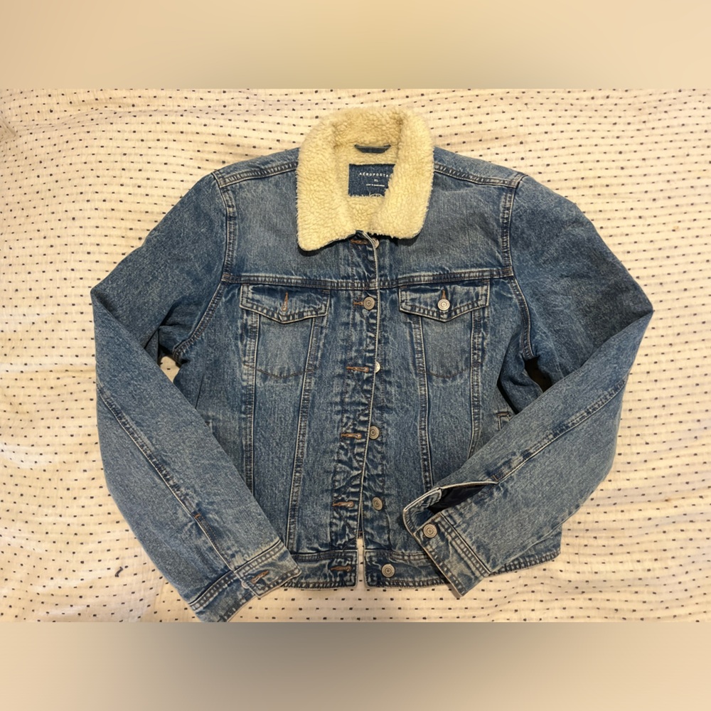 Women’s XL Fur-lined Jean Jacket
